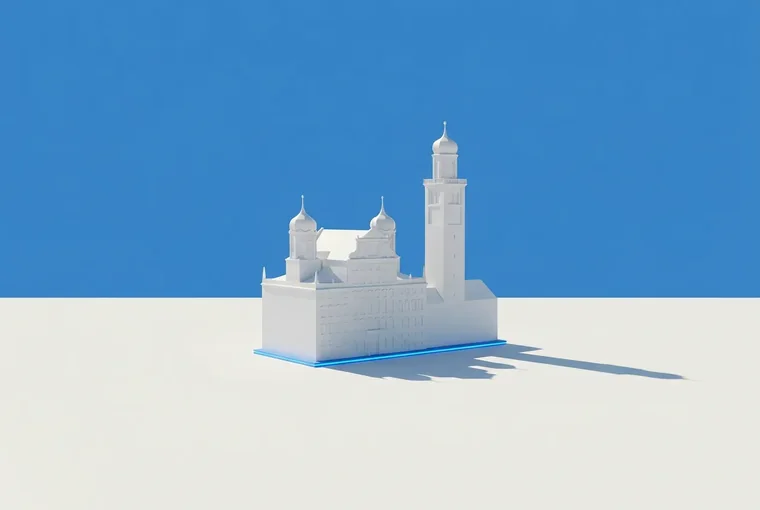 راتهاوس أوغسبورغ وبيرلاخ تورم كنموذج أبيض أمام سماء زرقاء